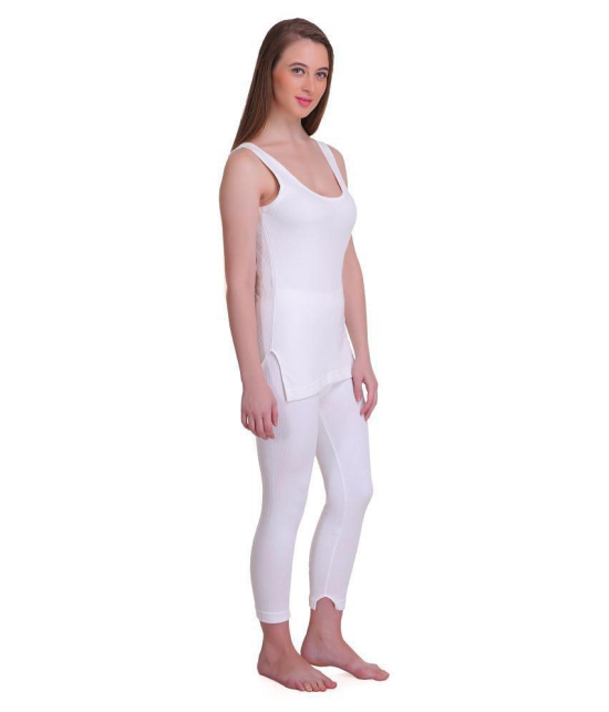 TT Cotton Blend Topwear - White - M