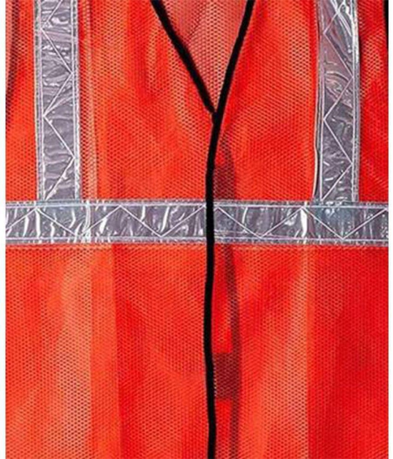 LAXMI Safety Jacket Orange (Pack of 20) Orange Safety Jacket