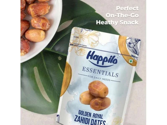 Happilo Essentials Golden Royal Zahidi Dates 500g