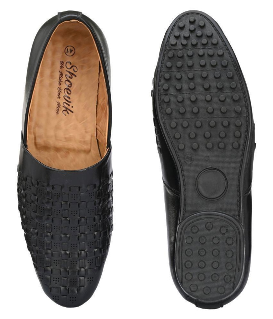 Shoevik Black Loafers - 8