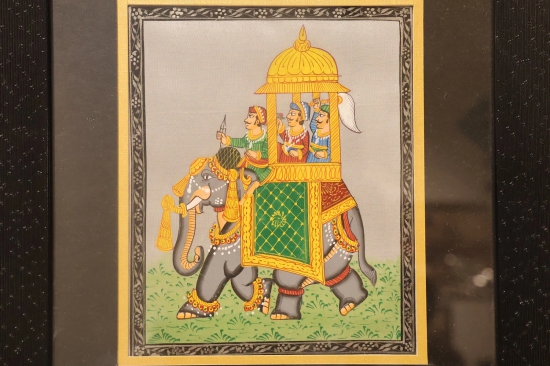 Miniature Painting Ambavadi Framed 10*12