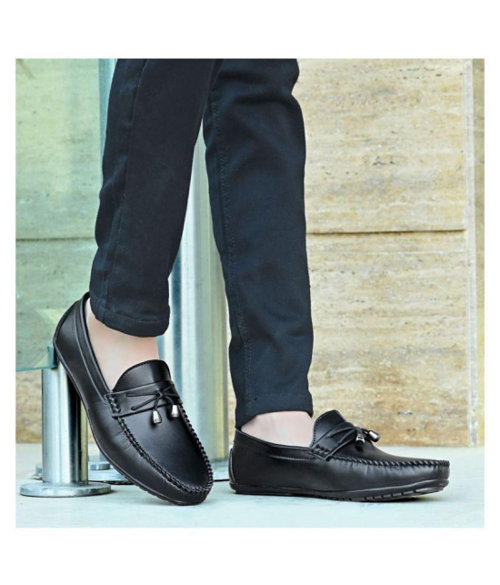 Shoevik Black Loafers - 9