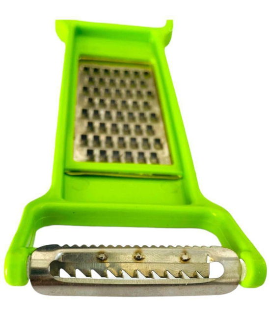 VARKAUS - Stainless Steel Multicolor Vegetable Grater ( Pack of 1 ) - Multicolor