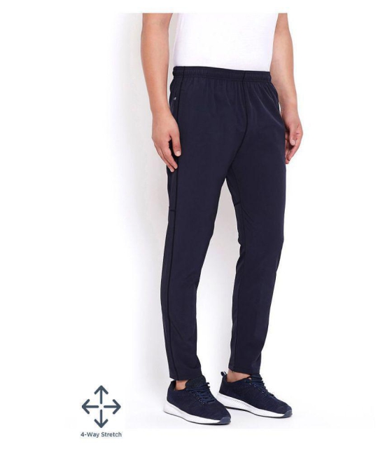 RANBOLT - Navy Blue Polyester Men's Sports Trackpants ( Pack of 1 ) - 2XL