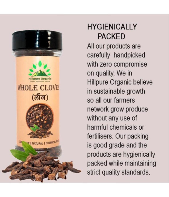 Hillpure Organic Whole Cloves | Laung 70 gm