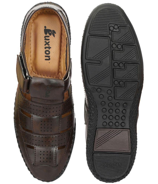 Buxton - Brown Mens Sandals - None