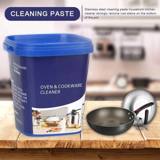 Uttamrobotics Cookware Cleaning Paste-Oven and cookware pot cleaner