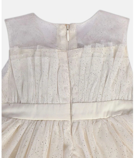 MINI KLUB White Cotton Baby Girl Frock ( Pack of 1 ) - None