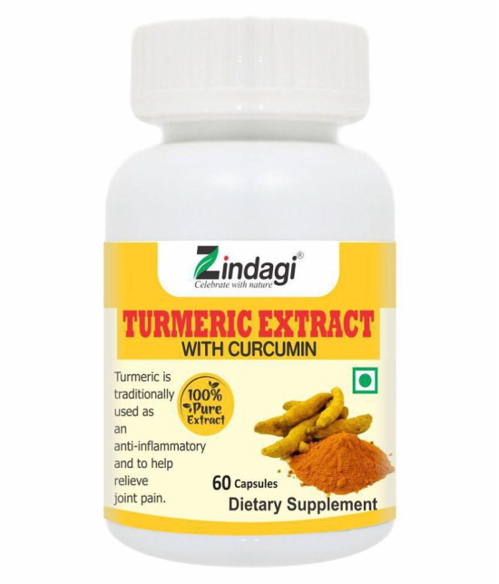 Zindagi turmeric capsule 120 gm Multivitamins Capsule Pack of 2