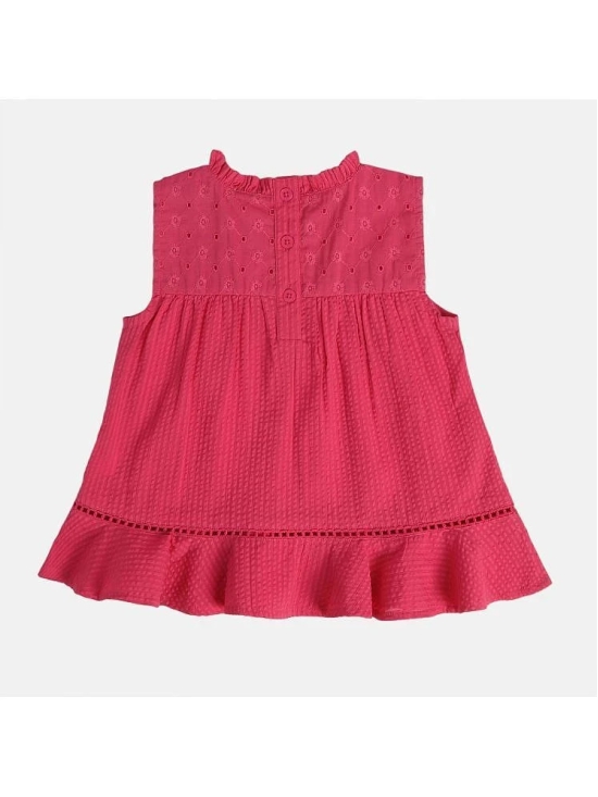 MINI KLUB Pack of 1 Girls Cotton Top ( Pink ) - None