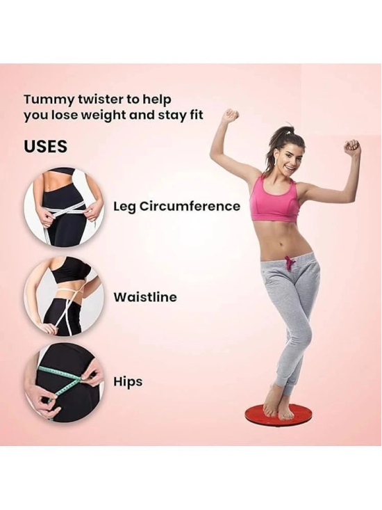 VOLTEX Rotating Tummy Trimmer Twister Acupressure Twister Useful for Figure Tone-up and Wait Loss - Multi Color