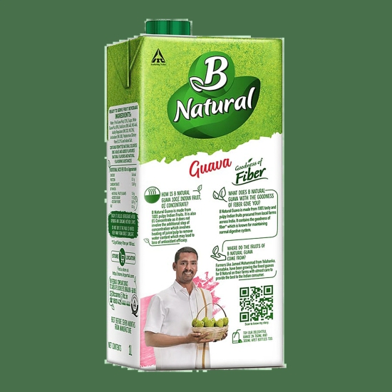 B Natural Guava Juice, 1 ltr