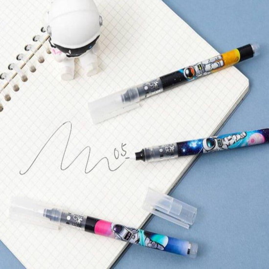 Kawaii Astronaut Gel Pen - Set Of 6