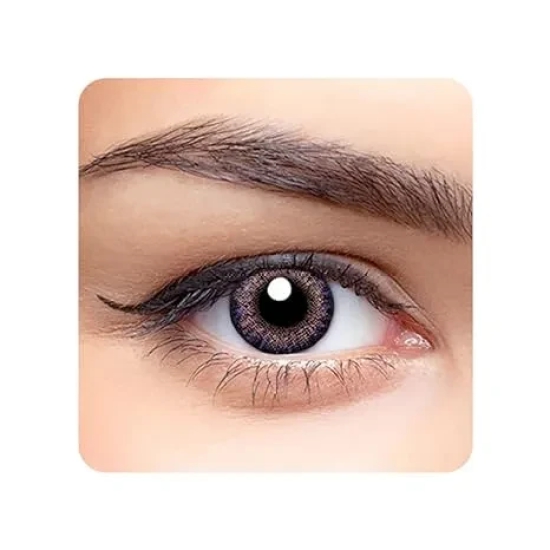 Aryan Super Premium Quarterly Disposable Color Contact lens most safest enthralling cosmetic lens for Men and Women 2 Pcs--0.25