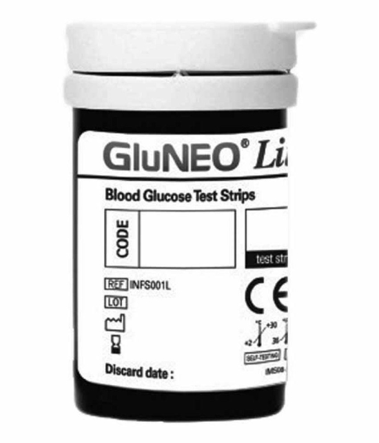 Infopia Gluneo Lite Sugar Test Strips (Pack Of 50)