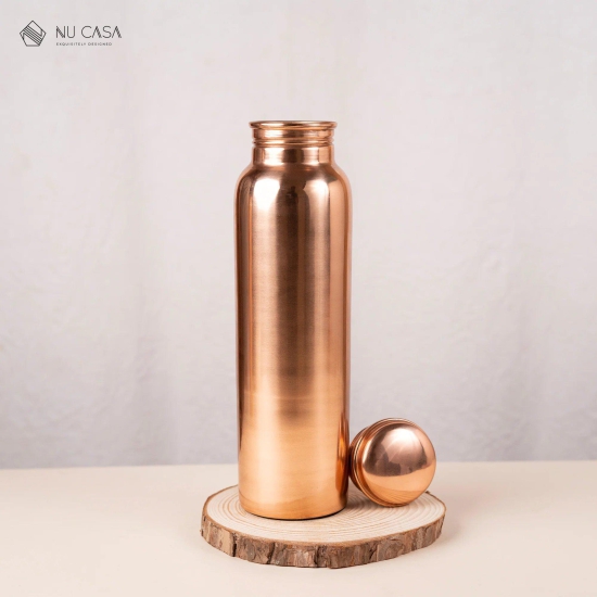 Pure Plain Copper Bottle-950 ml