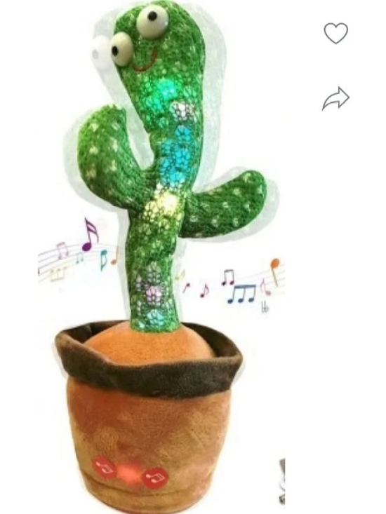 Dancing Cactus Talking Cactus Baby Toys Wriggle Singing Cactus Repeats What You Say Baby Boy Toys, Plush Electric Speaking