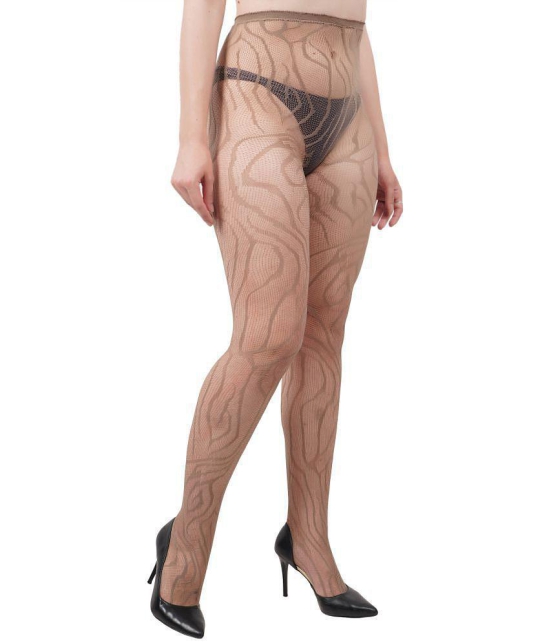 PENYAN - Cotton Blend Beige Women''s Full length Stockings ( Pack of 1 ) - None