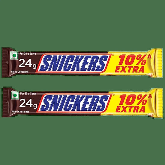 Snickers Chocolate Bar, 22 Gm