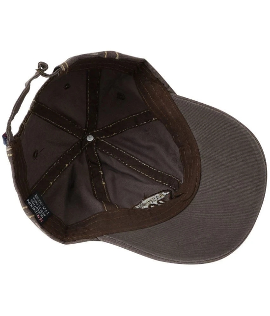 PENYAN Brown Cotton Mens Cap ( Pack of 1 ) - Brown