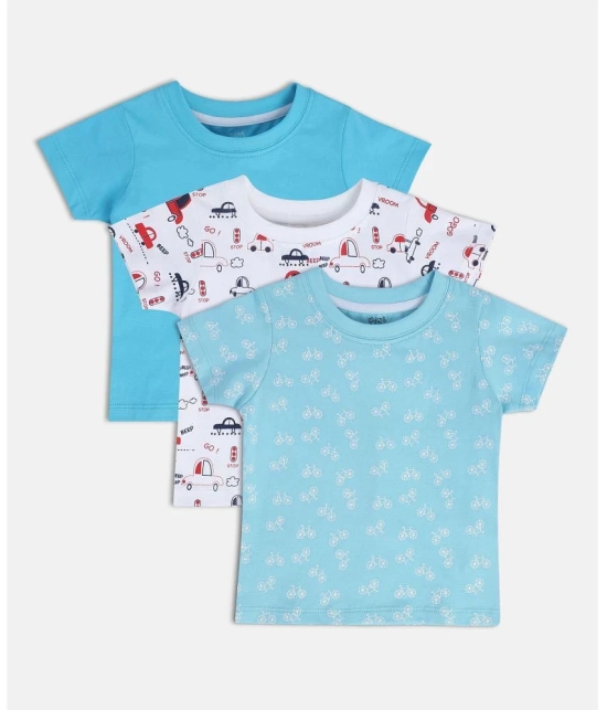 MINI KLUB Multi Baby Boy T-Shirt ( Pack of 3 ) - None