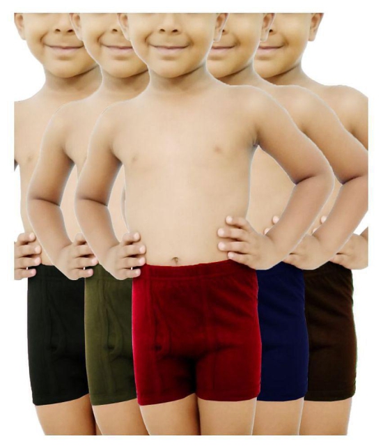 HAP Boys Trunks | Pack of Five |Innerwear /boxer /Drawer - None