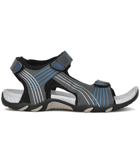 KHADIM - Light Grey Mens Floater Sandals - None