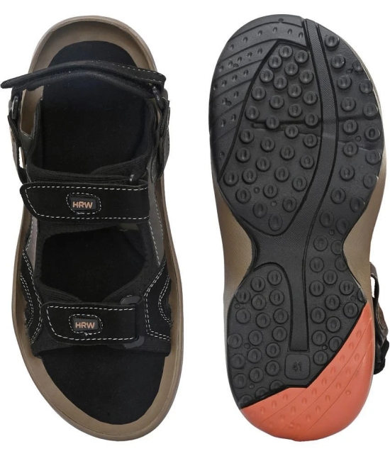 Bucik - Black Mens Floater Sandals - None