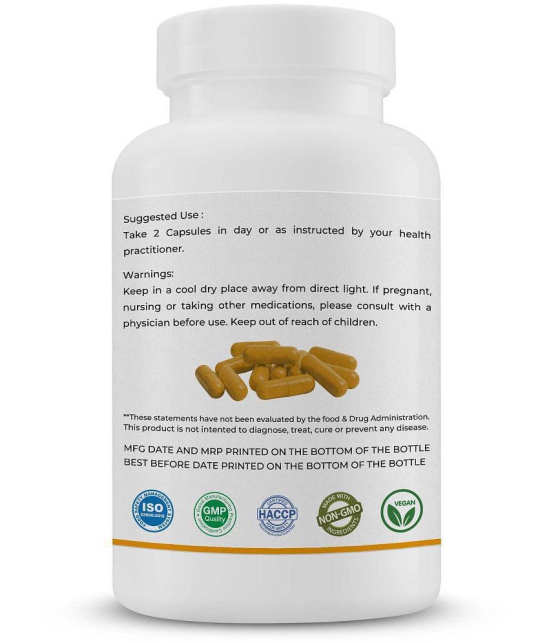 GOLDENACACIA HERRBALS Curcumin 500mg 90 Capsule 1 no.s