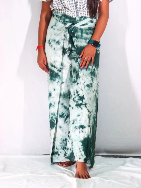 Tisser Tie & Dye Wrap Around Pant Size-FreeSize