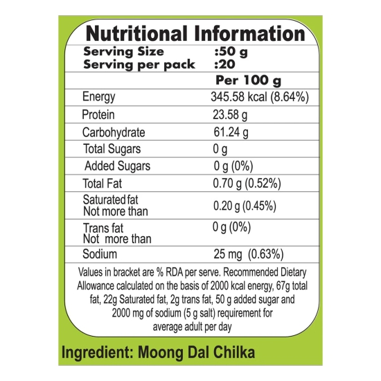 MOONG CHILKA 1000 GM (R1)