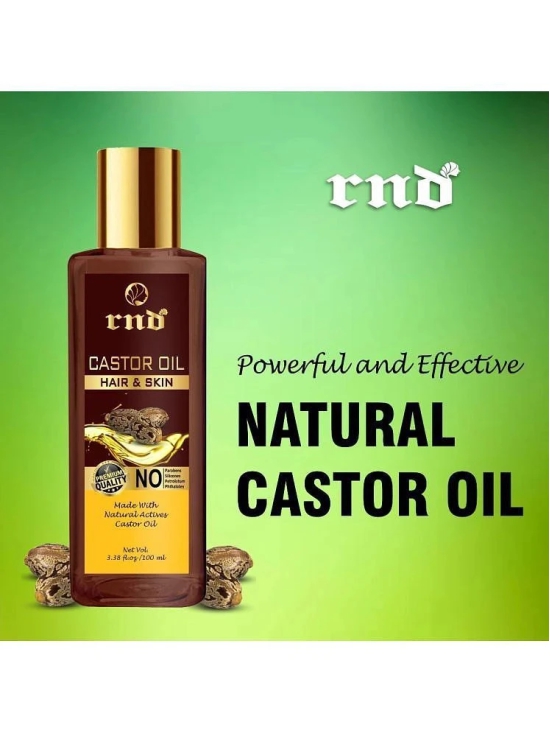 Cold Pressed Castor Oil For Hair Growth |100% Pure & Organic - Pack of 3 Hair Oil