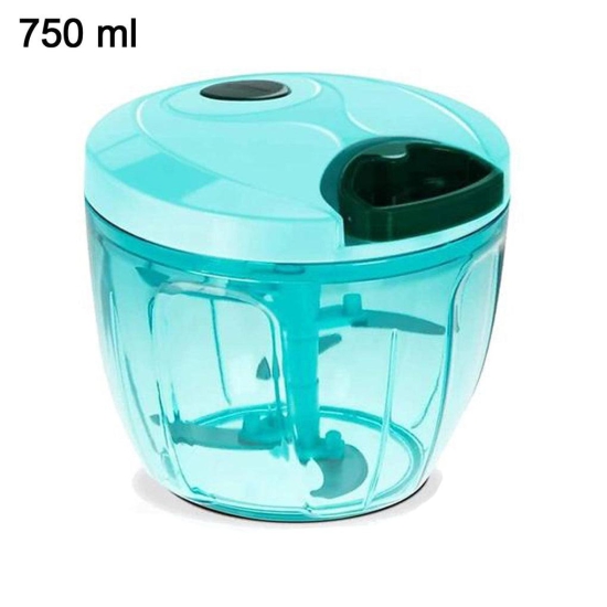 Ia Wow Store Manual Food Chopper For Vegetable Fruits Nuts Onions Chopper Blender Mixer Food processor Green