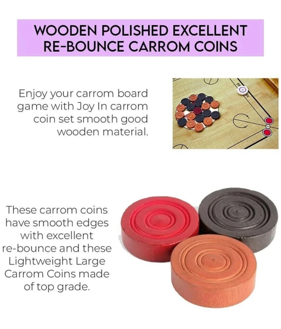 Fratelli Wooden Multicolor Carrom L - L