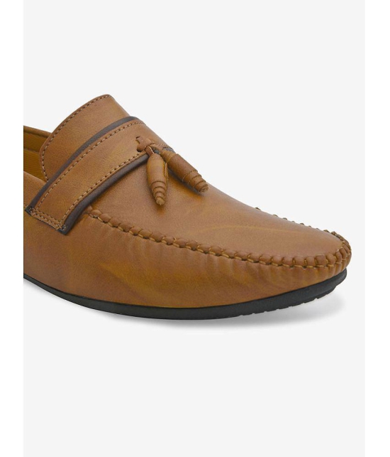 Fentacia - Tan Men's Tassel - 13