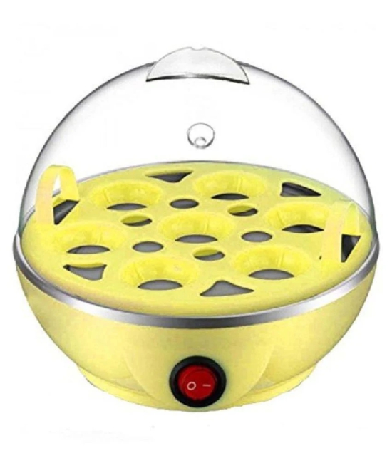 Egg Boiler/Egg Poacher/ 7 Egg Cooker/Electric Egg Boiler/ Egg Steamer/ Home Machine Egg Boiler With Egg Tray - Multicolor