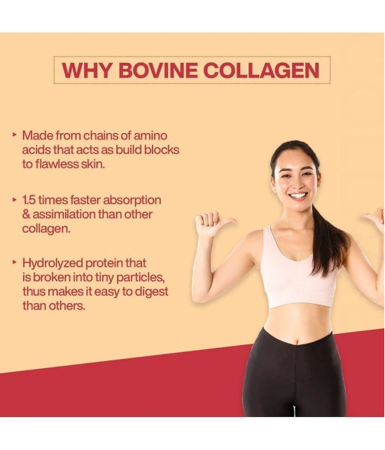 MyFitFuel Hydrolyzed Bovine Collagen with Hyaluronic Acid, Biotin, Zinc & Vitamin C. 500g, Chocolate