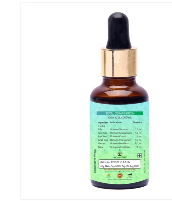 Aachman Veda Builds Immunity Tulsi Drops 30ML