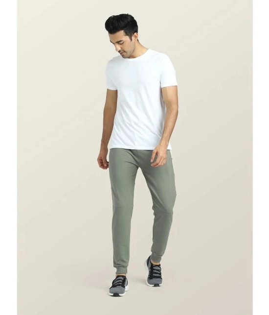 XYXX - Olive Green Cotton Blend Mens Joggers ( Pack of 1 ) - None