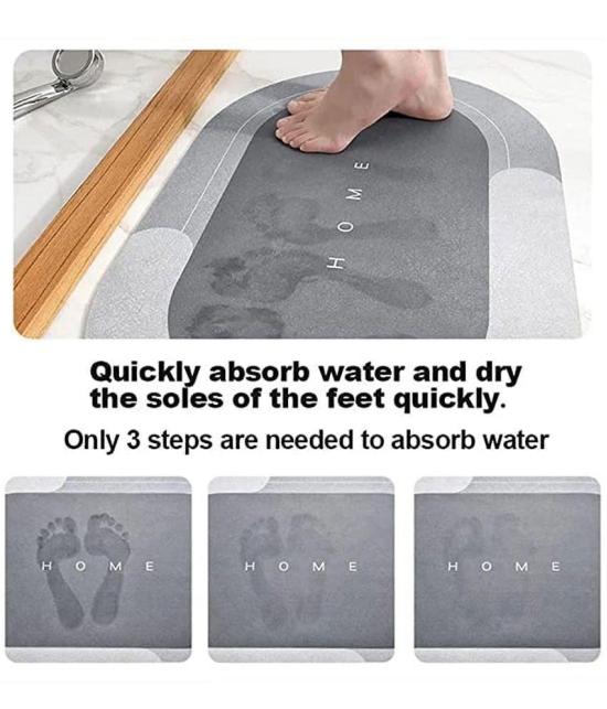 Alphonso Anti-skid Rubber Bath Mat 40x60 cm ( Pack of 1 ) - Assorted - Assorted