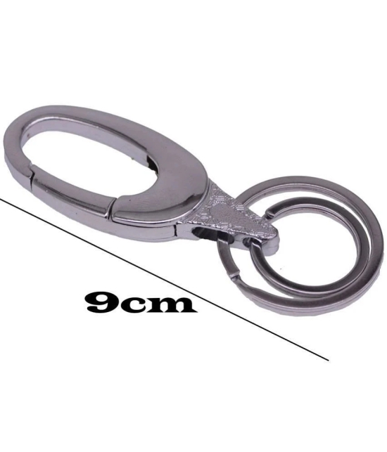 JMALL Silver Mens Waist Keychain ( Pack of 10 & more )