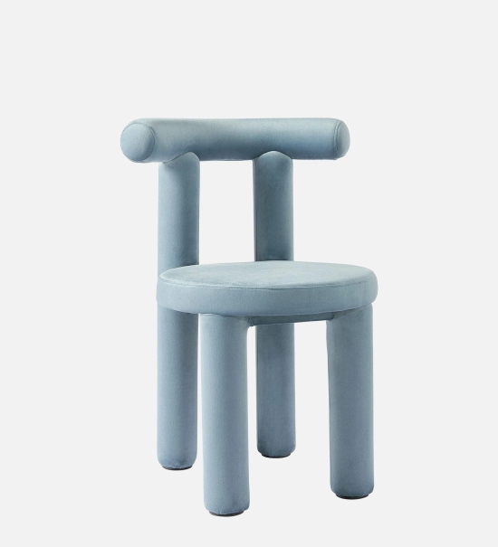 MAKKER DINING CHAIR Light Blue  FINISH-Light Blue