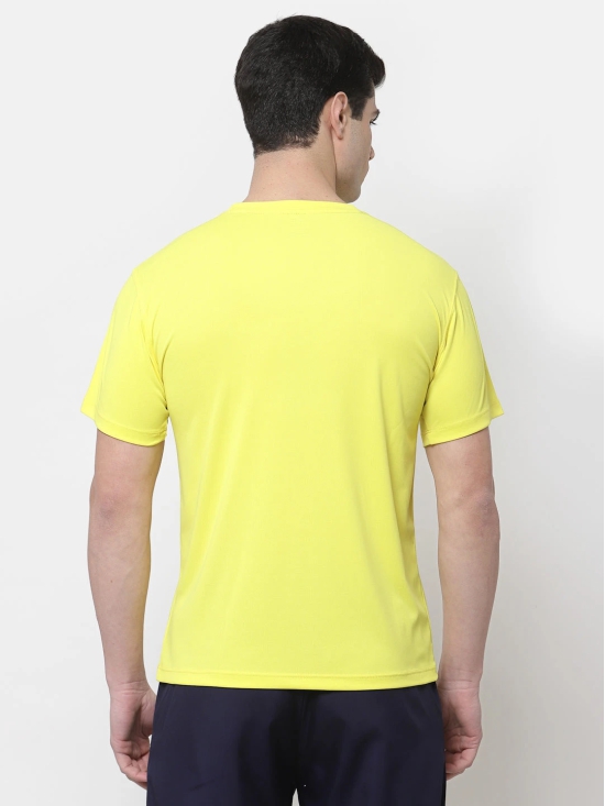 MENS POL FLEX TEE-S / Yellow