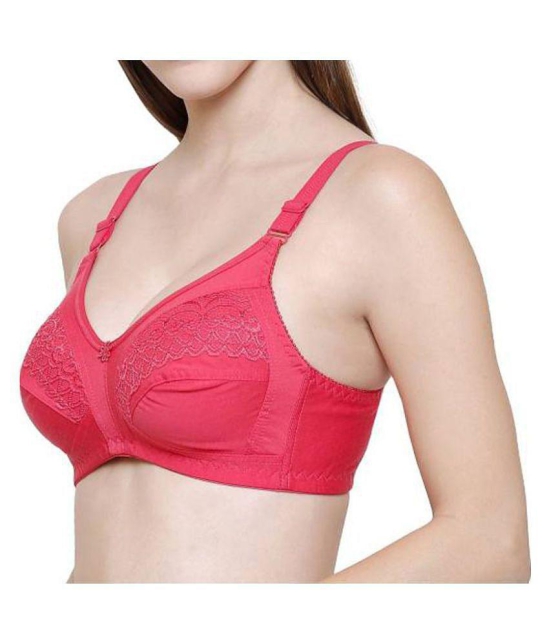 KYODO Poly Cotton Shaping Bra - Red - 42B