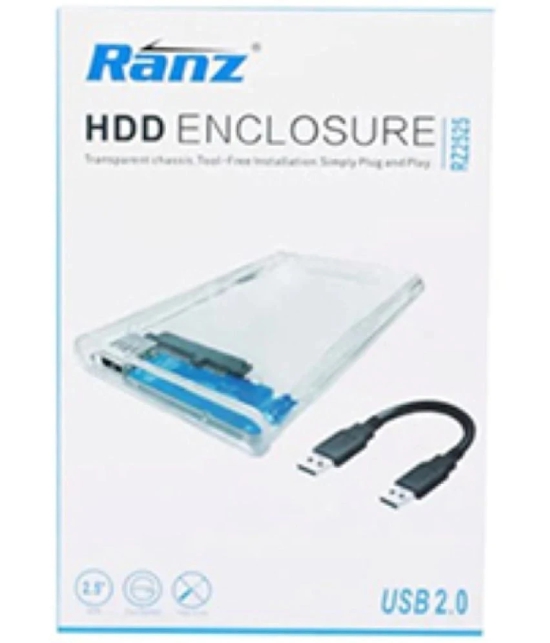 Ranz Transparent HDD Duplicator ( Pack of 1 )