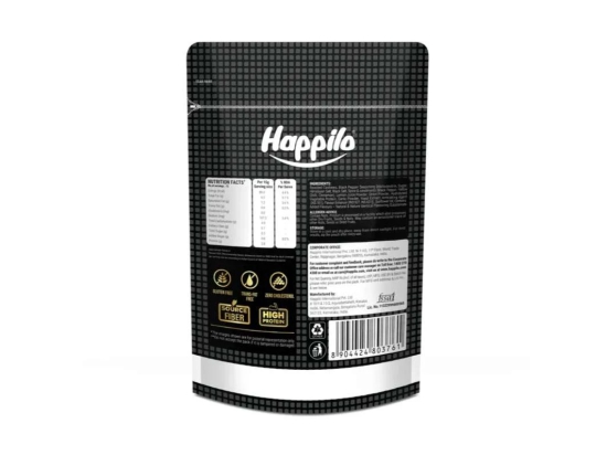 Happilo Premium Oven Roasted Cashews Black Pepper 160g