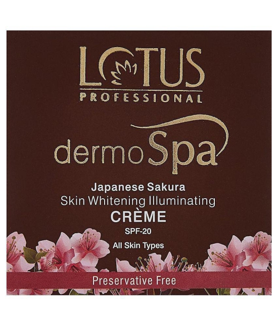 Lotus Professional DermoSpa Japanese Day Cream,SPF 20 50g