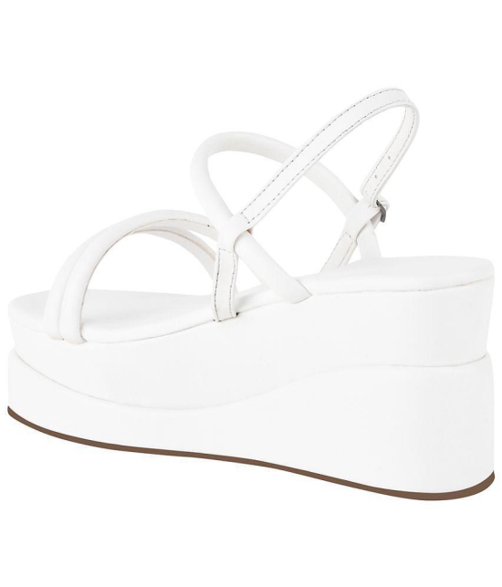 Shoetopia White Women''s Sandal Heels - None