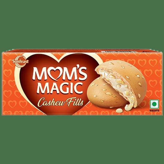 Sunfeast Moms Magic Cashew & Almond Cookies, 120 gms