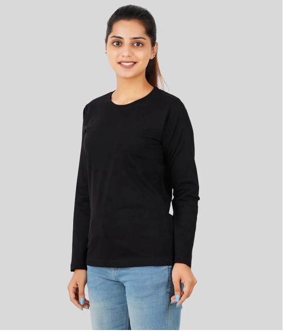 ferocious - Black Cotton Regular Fit Womens T-Shirt ( Pack of 1 ) - None